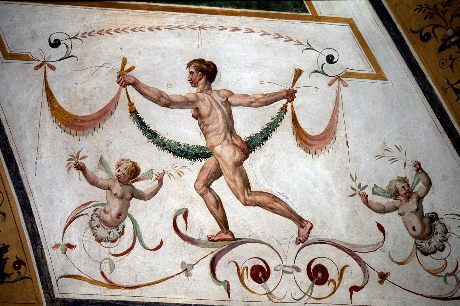 Perin del Vaga - 166, motivi decorativi a grottesche, Castel Sant'Angelo, Roma 7